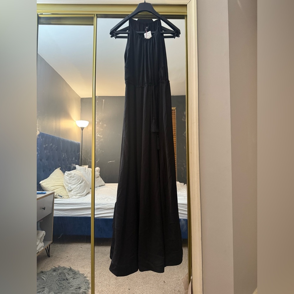 Elegant Black Maxi Dress